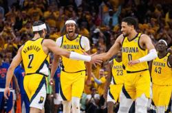 开云体育官网-步行者队客场告捷，晋级季后赛